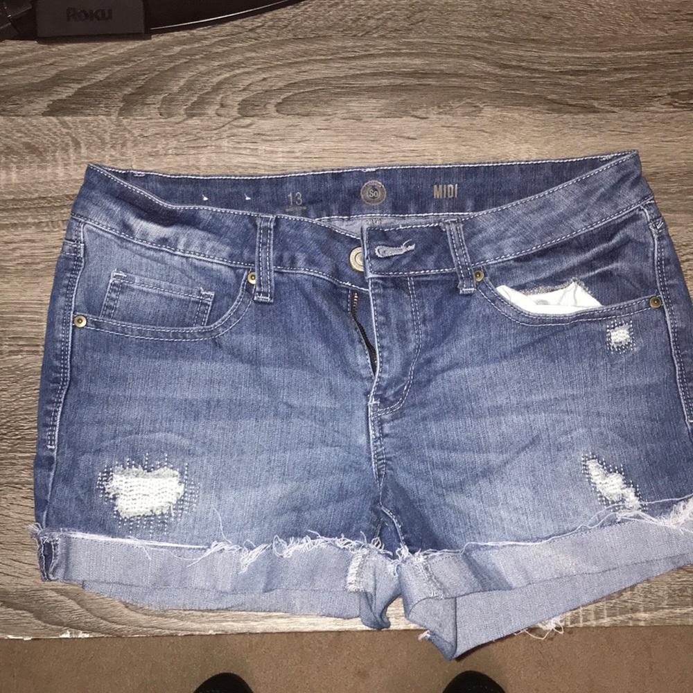 So MIDI Jean Shorts size 13